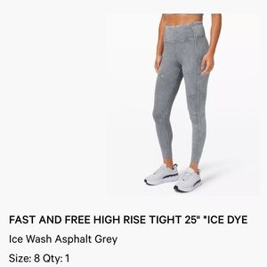 Lululemon Fast and Free High-Rise 25”